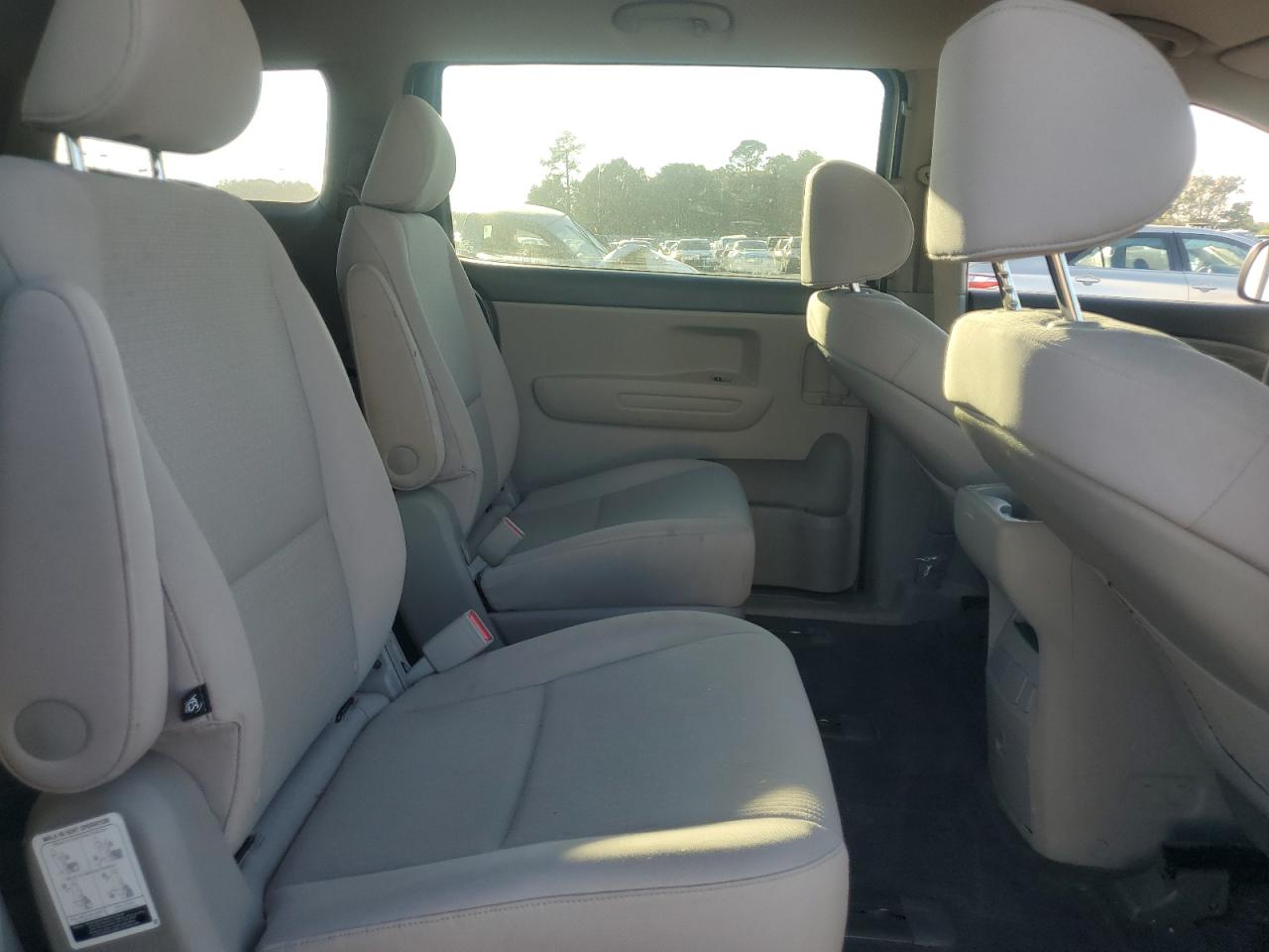 2016 KIA Sedona VIN KNDMA5C13G6172238 Copart auction photo, mechanical damage thumbnail 11