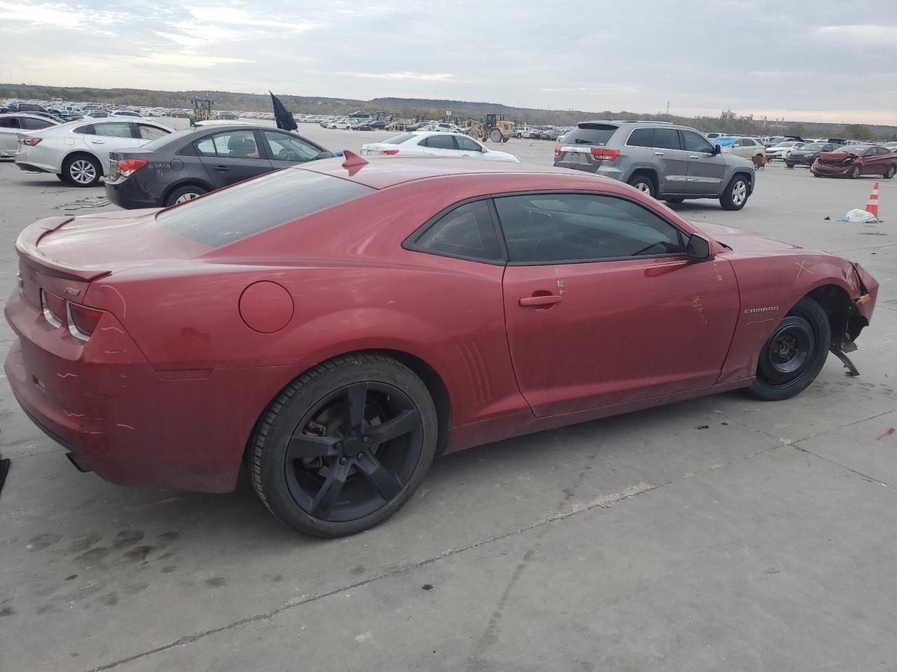 2012 Chevrolet Camaro VIN 2G1FB1E32C9202452 Copart auction photo, front end damage thumbnail 3