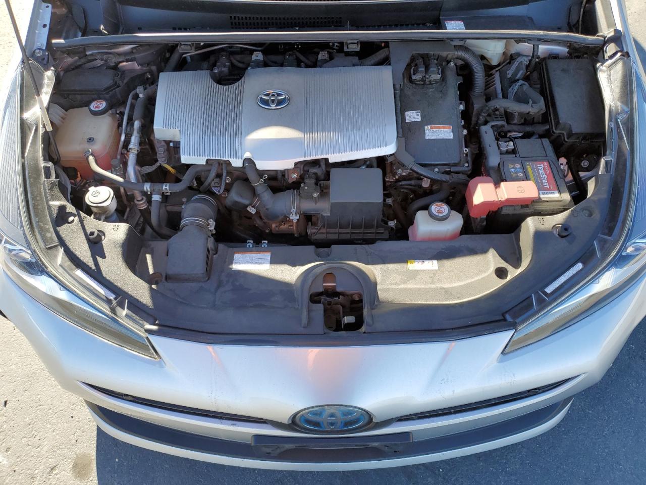 2019 Toyota Prius VIN JTDKARFU7K3076532 Copart auction photo, rear end damage thumbnail 11