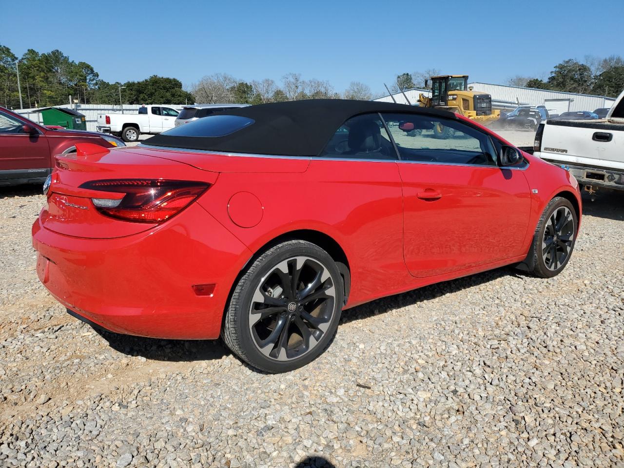 2018 Buick Cascada VIN W04WJ3N57JG038678 Copart auction photo, front end / rear end damage thumbnail 3