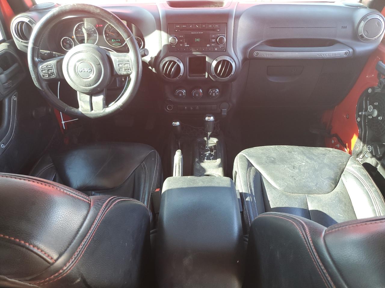2015 Jeep Wrangler VIN 1C4BJWDG6FL503796 Copart auction photo, undercarriage / hail damage thumbnail 8