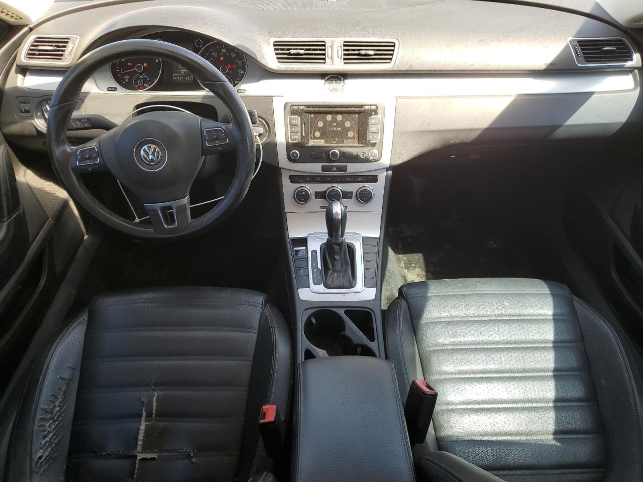 2014 Volkswagen Passat CC VIN WVWBN7AN8EE528375 Copart auction photo, rear end / front end damage thumbnail 8