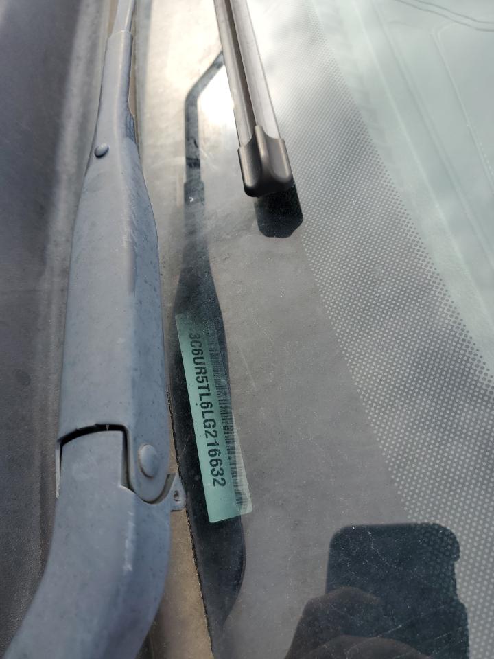 2020 RAM 2500 VIN 3C6UR5TL6LG216632 Copart auction photo, undercarriage damage thumbnail 12
