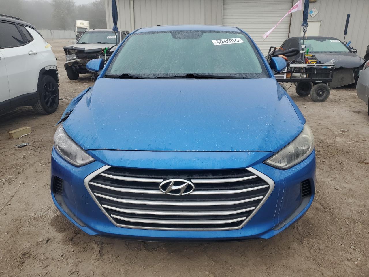2017 Hyundai Elantra VIN KMHD84LF3HU138746 Copart auction photo, front end / rear end damage thumbnail 5