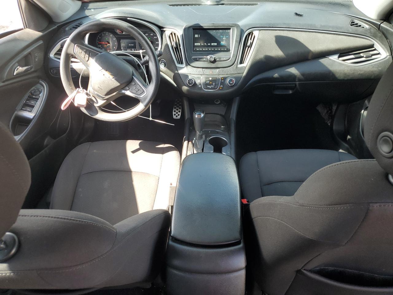 2017 Chevrolet Malibu VIN 1G1ZB5ST1HF188955 Copart auction photo, side / rear end damage thumbnail 8