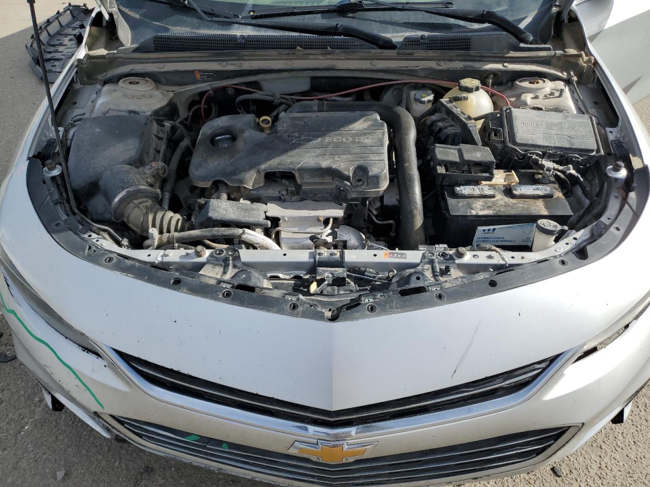 2017 Chevrolet Malibu VIN 1G1ZA5ST4HF261805 Copart auction photo, front end / rear end damage thumbnail 11