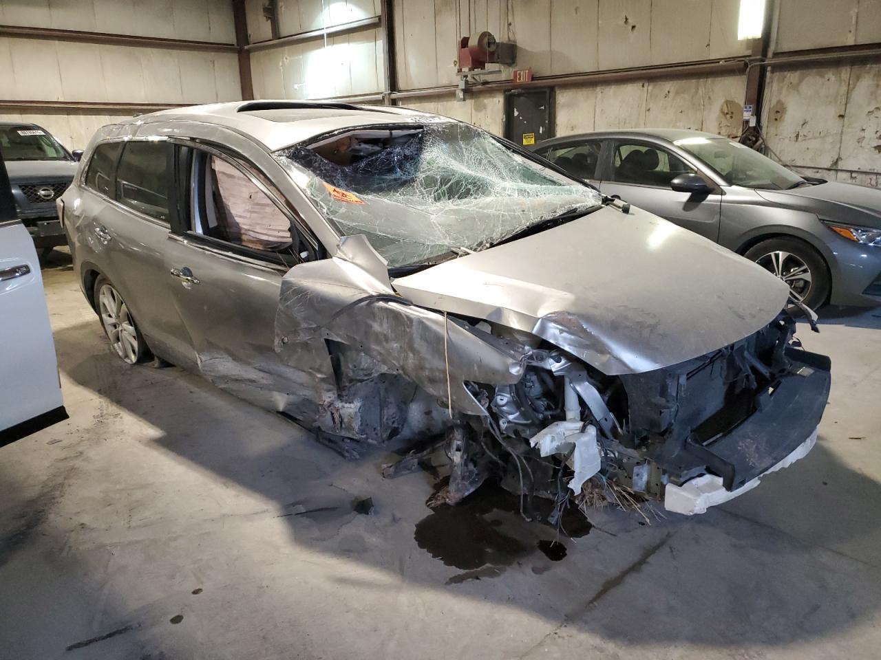 2011 Mazda CX-9 VIN JM3TB3DA9B0313778 Copart auction photo, all over / undercarriage damage thumbnail 4