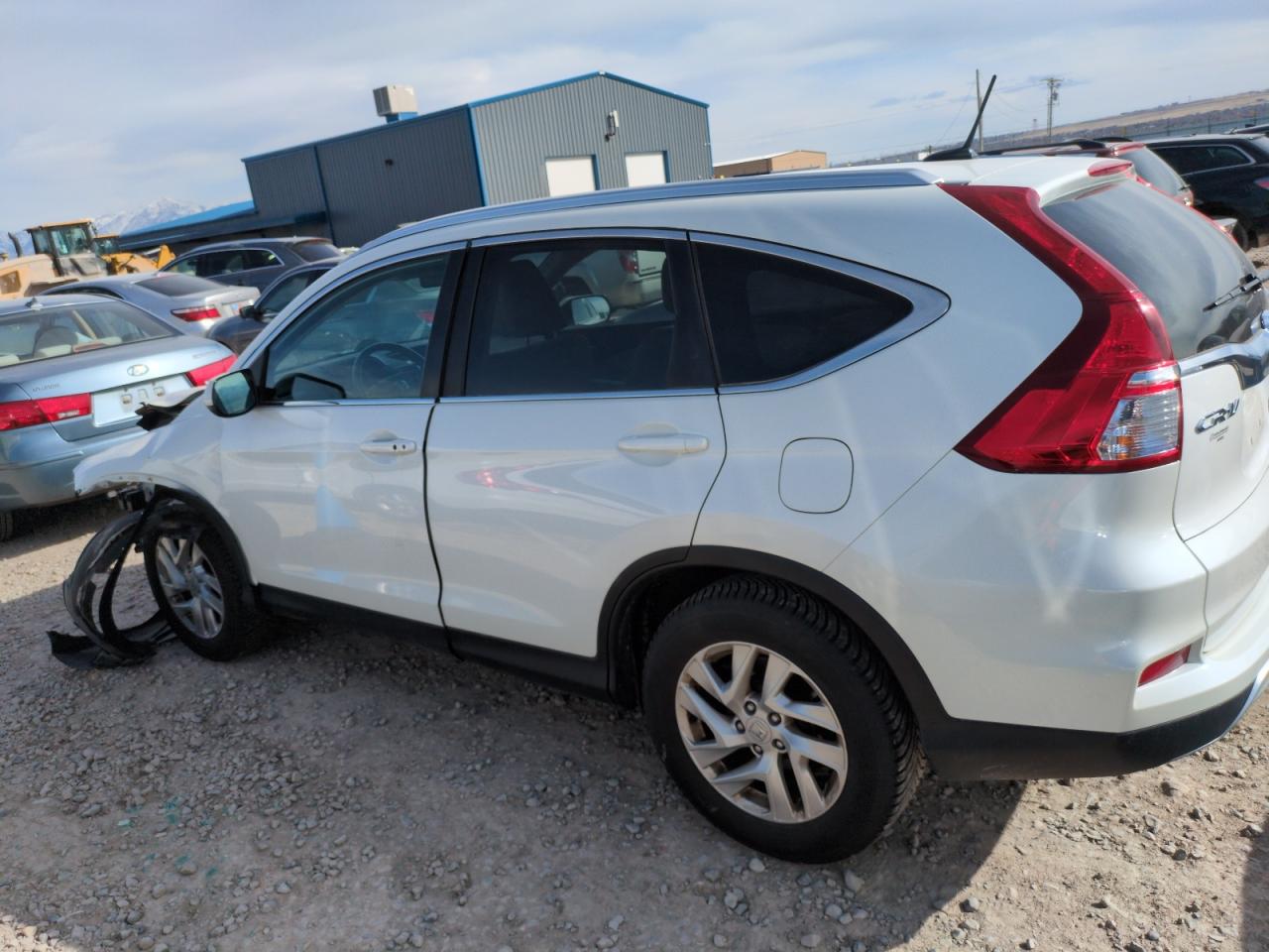 2015 Honda CR-V VIN 5J6RM4H7XFL111385 Copart auction photo, front end damage thumbnail 2