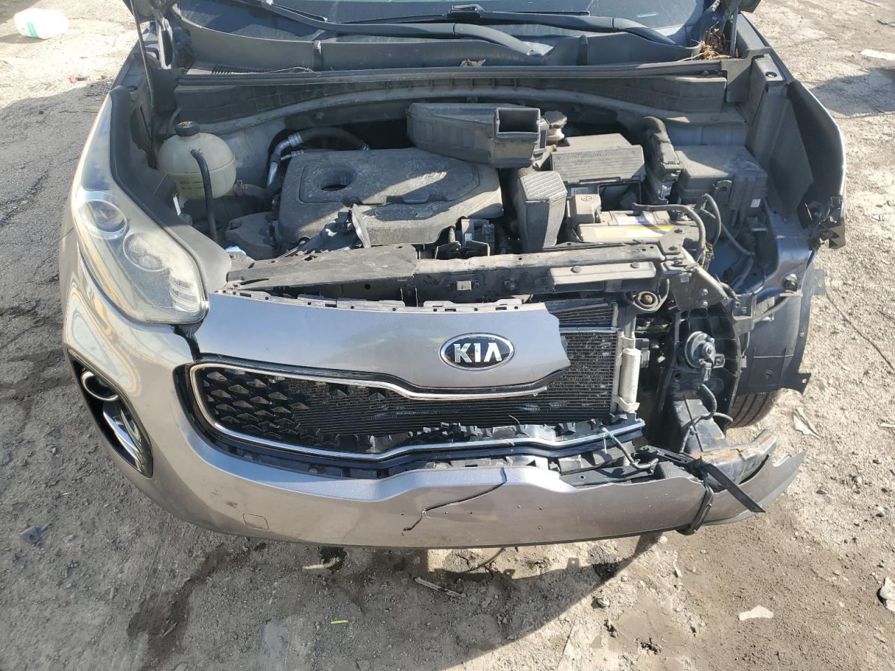 2017 KIA Sportage VIN KNDPMCAC7H7192419 Copart auction photo, front end damage thumbnail 12