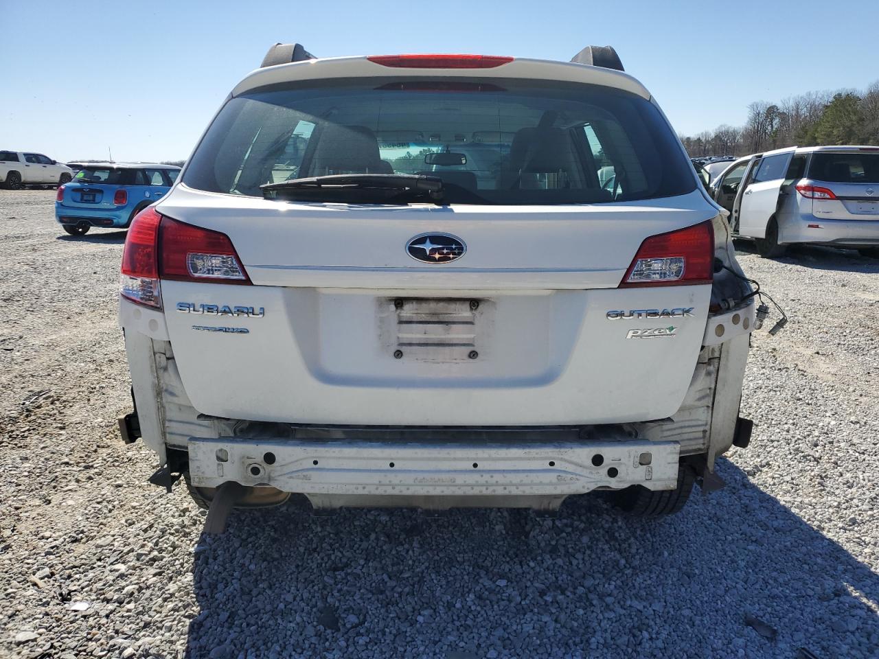 2011 Subaru Outback VIN 4S4BRBAC9B3432831 Copart auction photo, all over / mechanical damage thumbnail 6