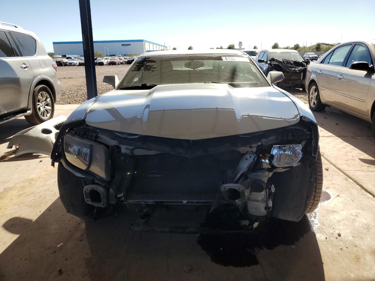 2012 Chevrolet Camaro VIN 2G1FB1E31C9138999 Copart auction photo, front end damage thumbnail 5