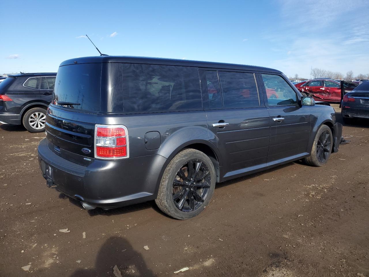 2016 Ford Flex VIN 2FMHK6DT6GBA17927 Copart auction photo, front end damage thumbnail 3
