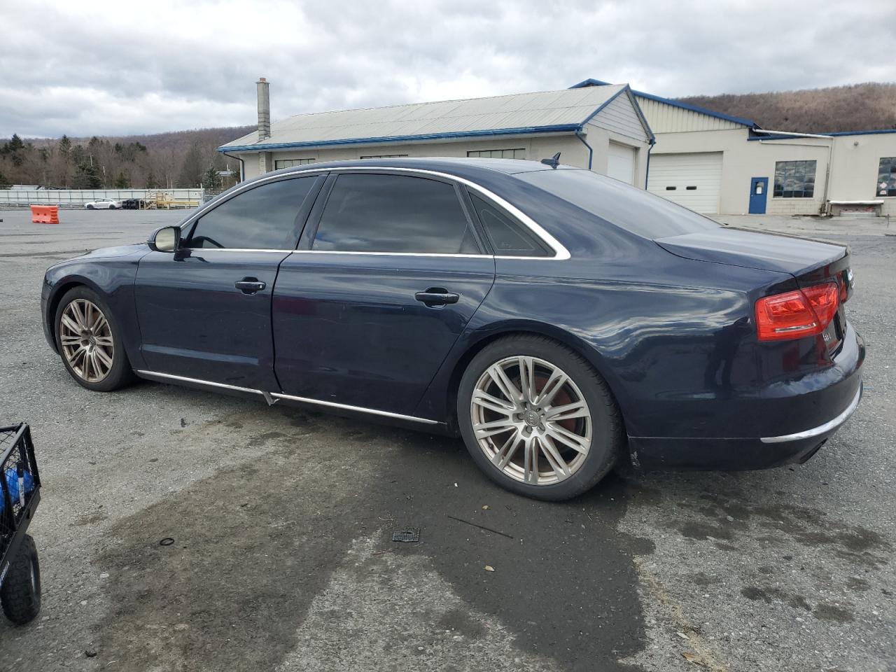 2013 Audi A8 VIN WAURGAFD7DN032551 Copart auction photo, minor dent/scratches damage thumbnail 2
