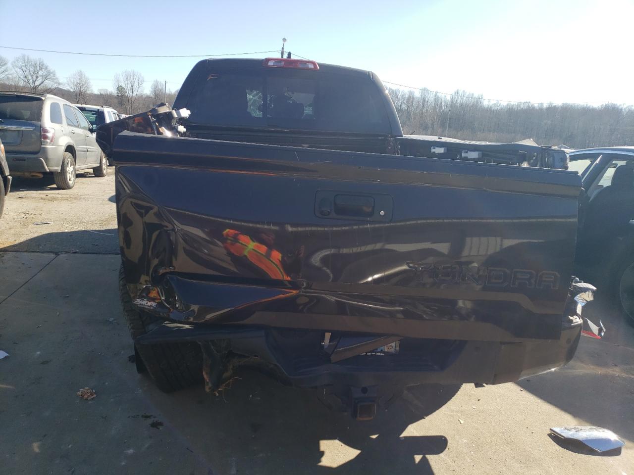 2020 Toyota Tundra VIN 5TFBY5F12LX943047 Copart auction photo, rollover damage thumbnail 6