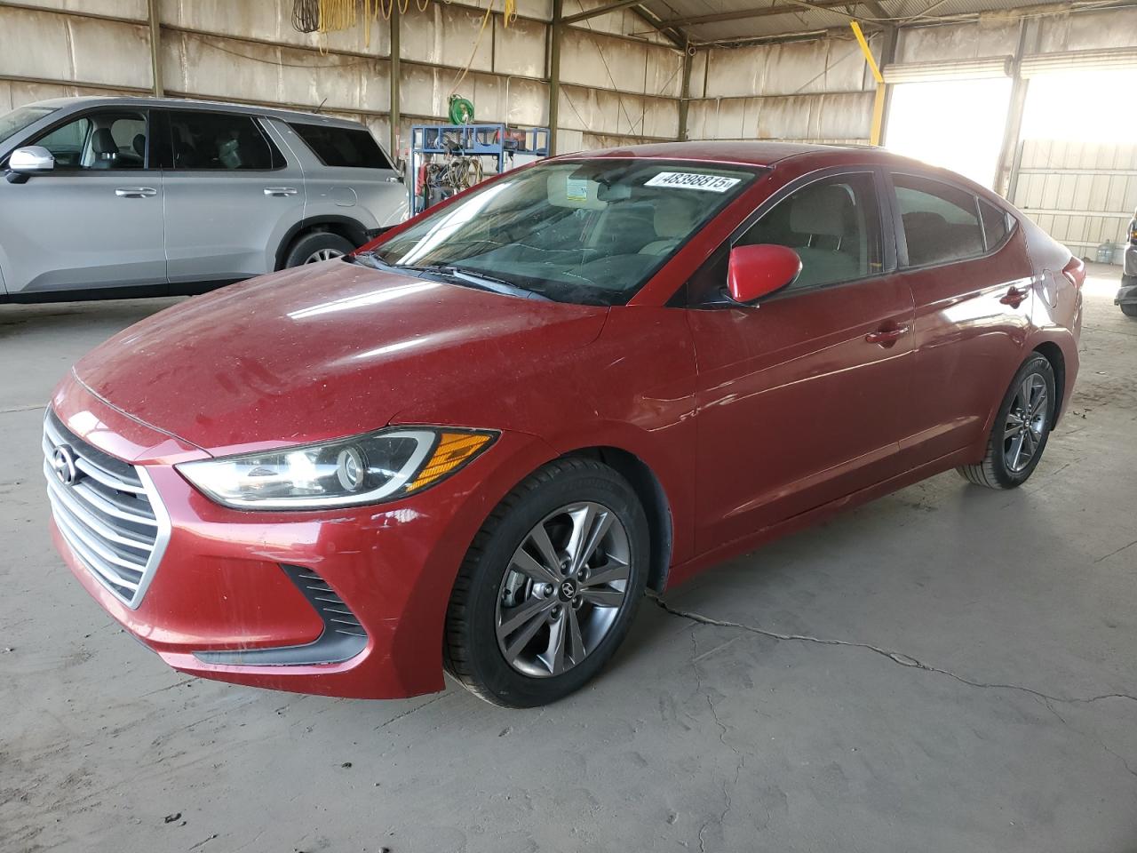 2018 Hyundai Elantra VIN KMHD84LF3JU593330