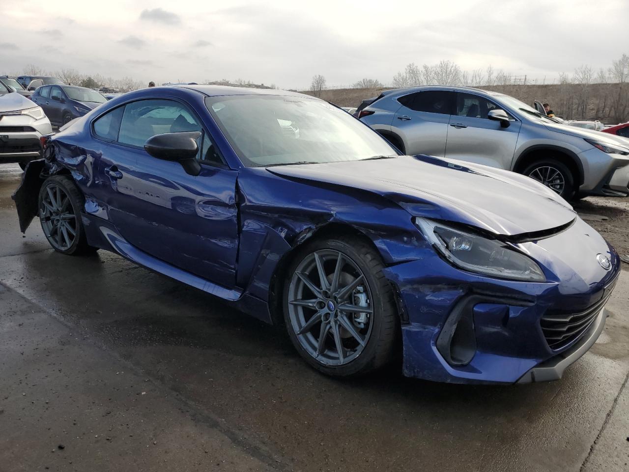 2024 Subaru BRZ VIN JF1ZDBE16R9704131 Copart auction photo, front end / side damage thumbnail 4