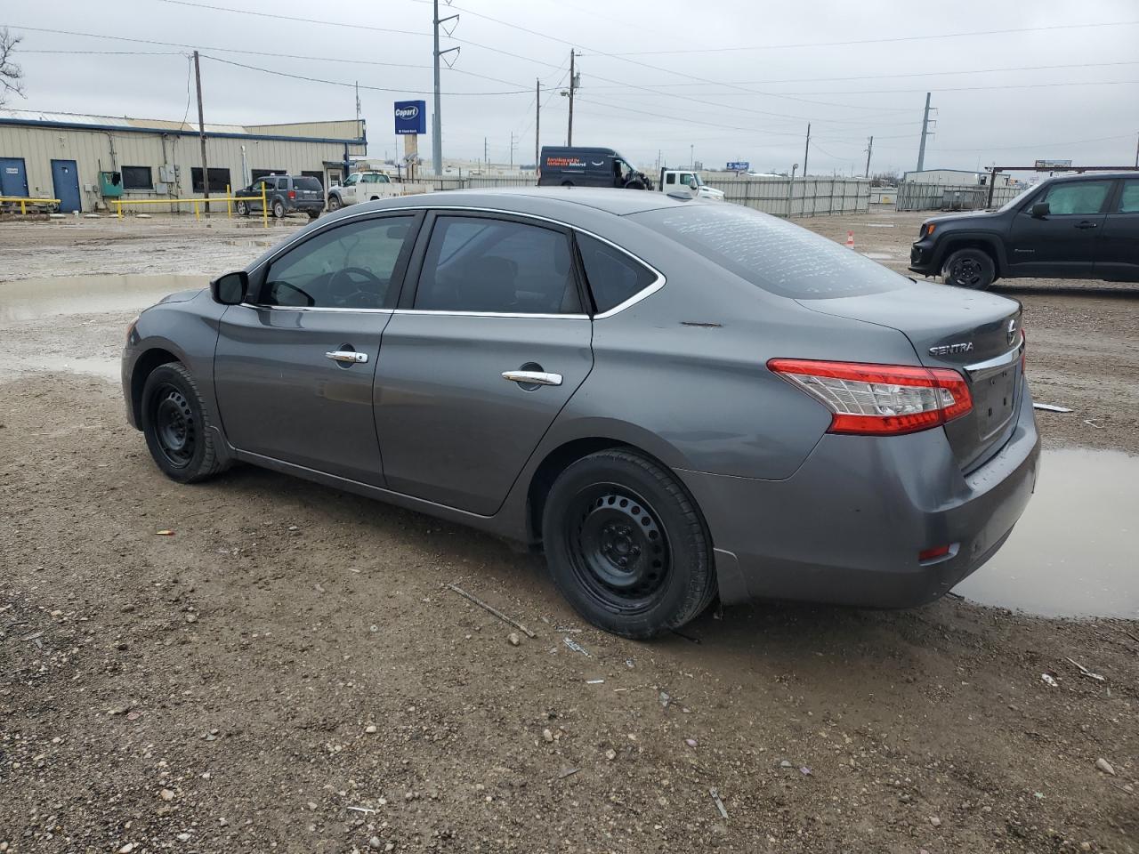 2015 Nissan Sentra VIN 3N1AB7AP5FL674369 Copart auction photo, front end damage thumbnail 2