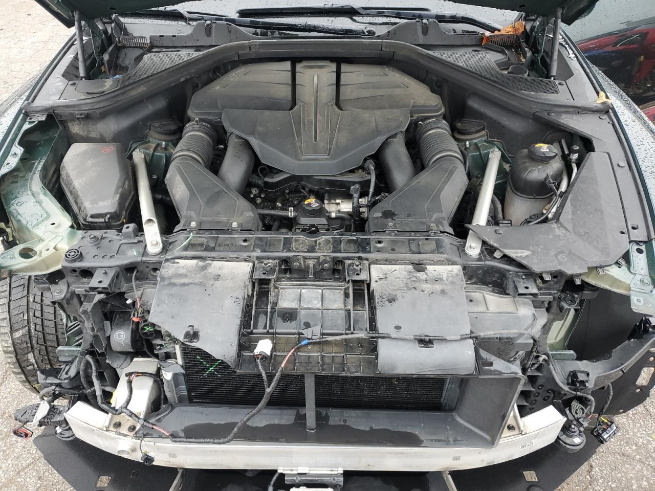 2021 Genesis Gv80 VIN KMUHCESC7MU053482 Copart auction photo, front end / side damage thumbnail 13