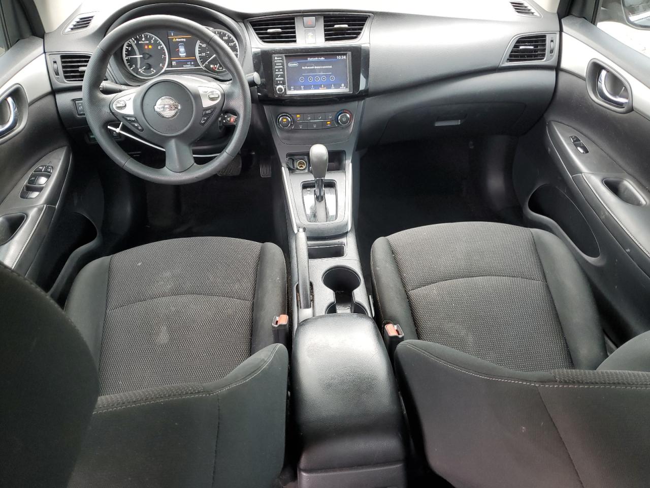 2019 Nissan Sentra VIN 3N1AB7AP0KY313273 Copart auction photo, front end / side damage thumbnail 8