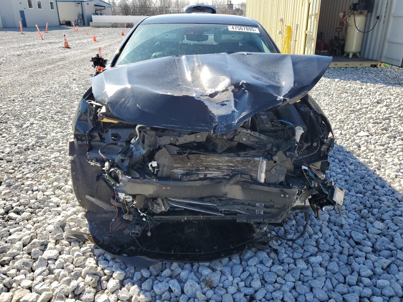 2016 Chevrolet Impala VIN 2G1145S36G9151690 Copart auction photo, front end / undercarriage damage thumbnail 5