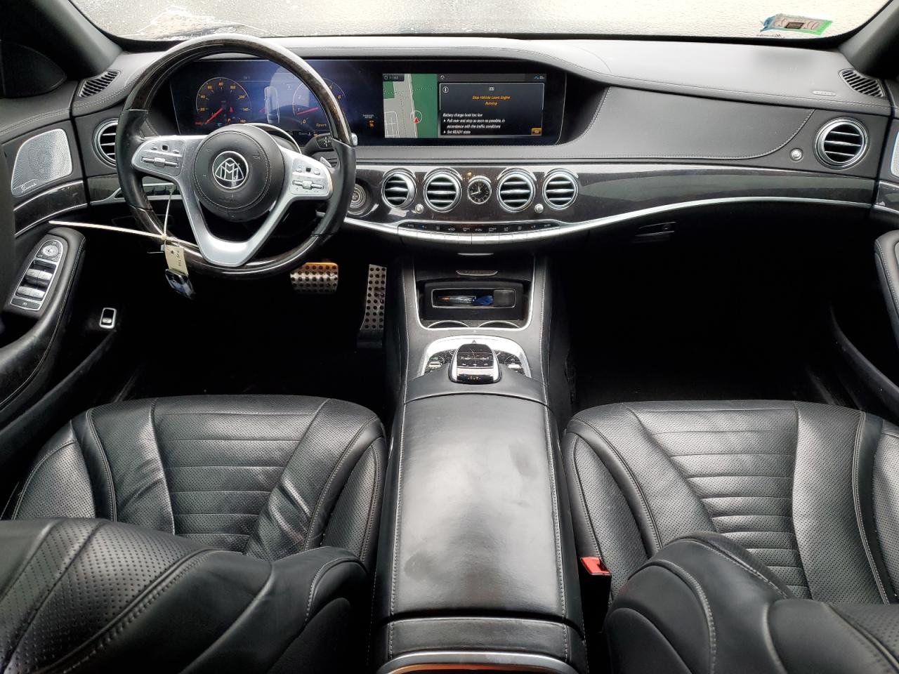 2018 Mercedes-Benz S-klasse VIN WDDUG8GBXJA347212 Copart auction photo, vandalism / front end damage thumbnail 8