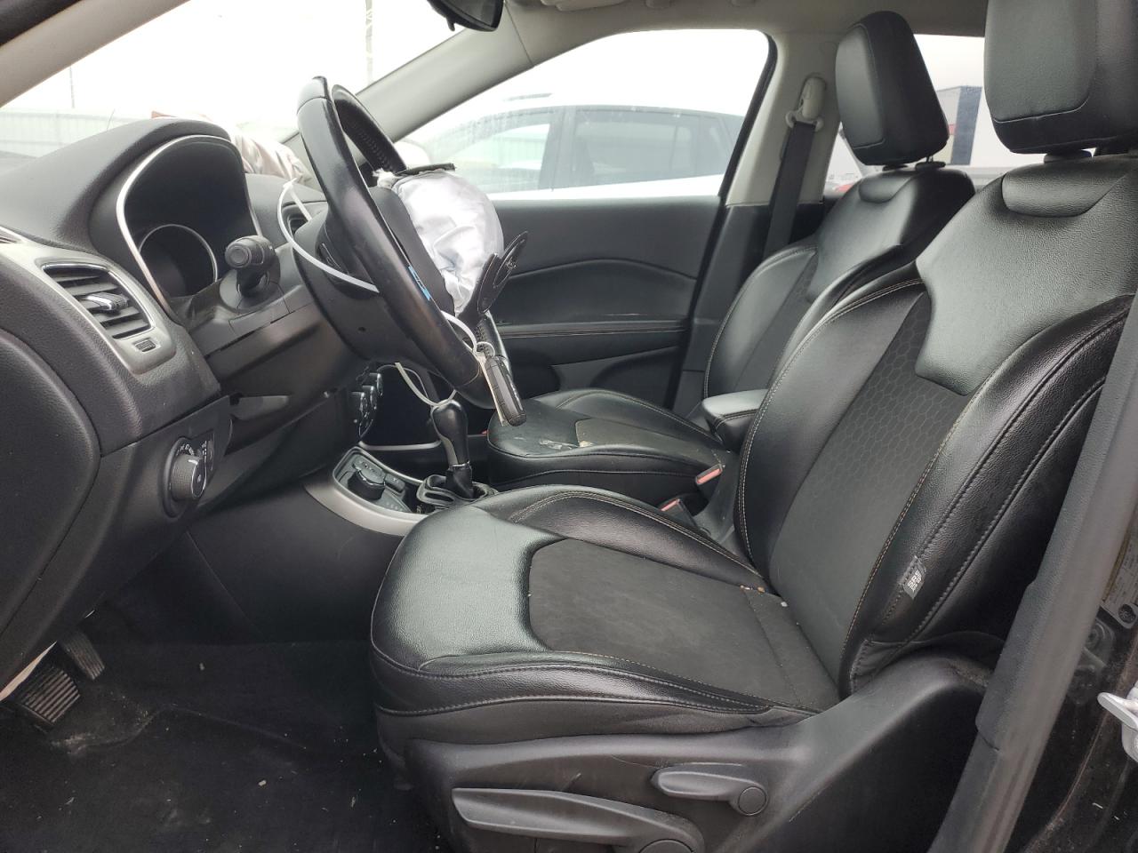 2018 Jeep Compass VIN 3C4NJDBB7JT348911 Copart auction photo, front end damage thumbnail 7
