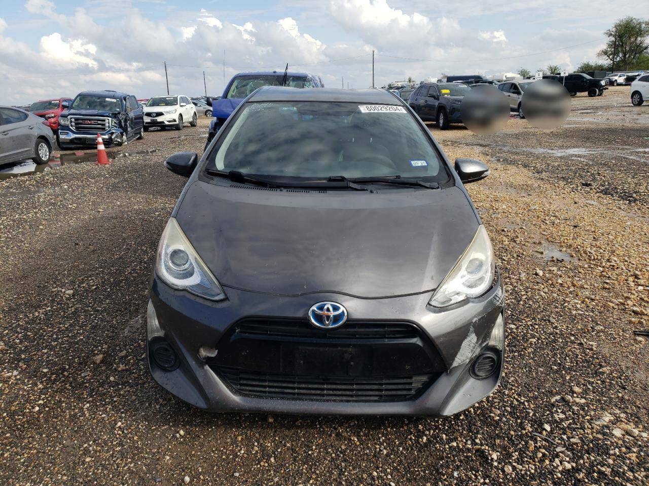 2015 Toyota Prius VIN JTDKDTB38F1580669 Copart auction photo, front end damage thumbnail 5