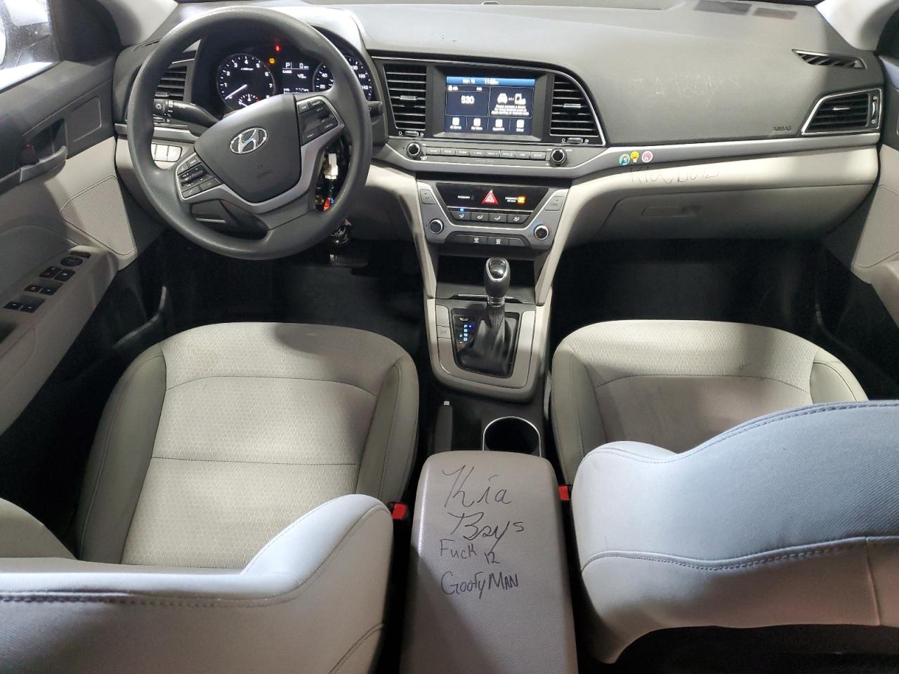 2017 Hyundai Elantra VIN 5NPD84LF3HH089319 Copart auction photo, vandalism damage thumbnail 8