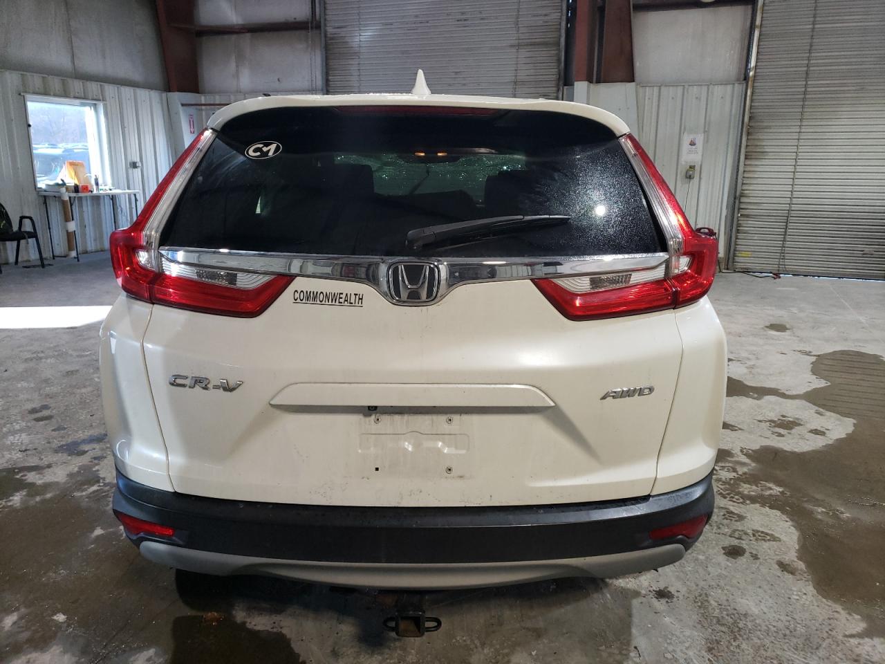 2018 Honda CR-V VIN 2HKRW2H52JH624923 Copart auction photo, all over damage thumbnail 6