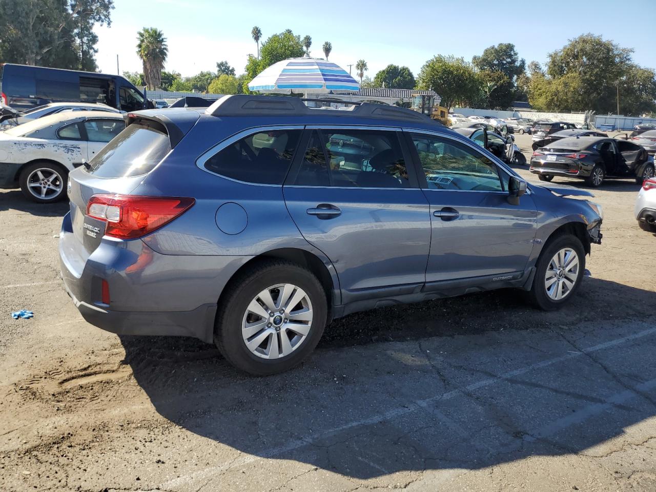 2016 Subaru Outback VIN 4S4BSAEC8G3271243 Copart auction photo, front end / minor dent/scratches damage thumbnail 3
