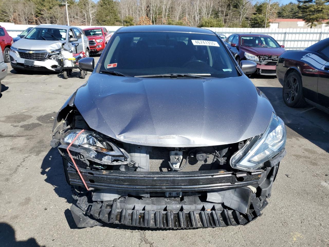 2017 Nissan Sentra VIN 3N1AB7AP2HY281533 Copart auction photo, front end damage thumbnail 5