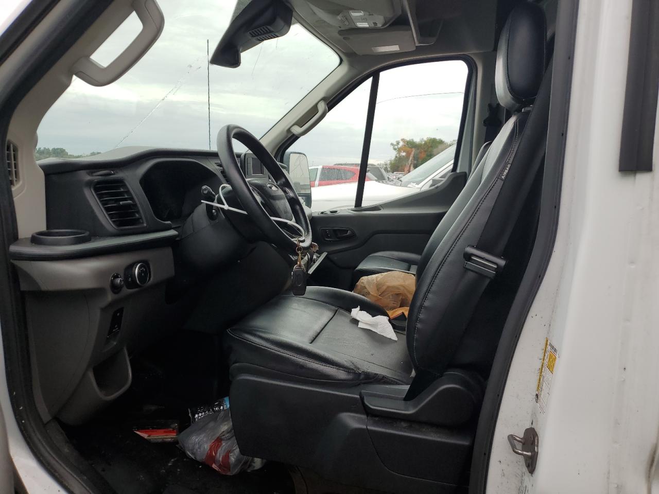 2021 Ford Transit VIN 1FTBR1C87MKA02229 Copart auction photo, water/flood damage thumbnail 7