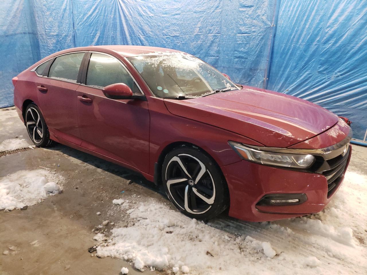 2019 Honda Accord VIN 1HGCV1F31KA118157 Copart auction photo, front end / undercarriage damage thumbnail 4