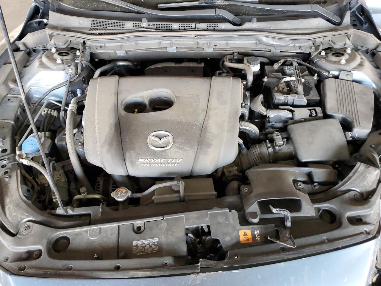 2017 Mazda 6 VIN JM1GL1V54H1137481 Copart auction photo, front end damage thumbnail 13
