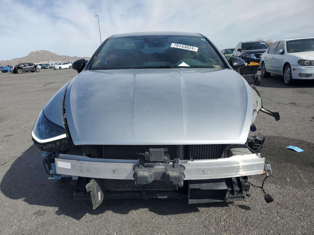 2021 Hyundai Sonata VIN 5NPEJ4J23MH065251 Copart auction photo, front end damage thumbnail 5
