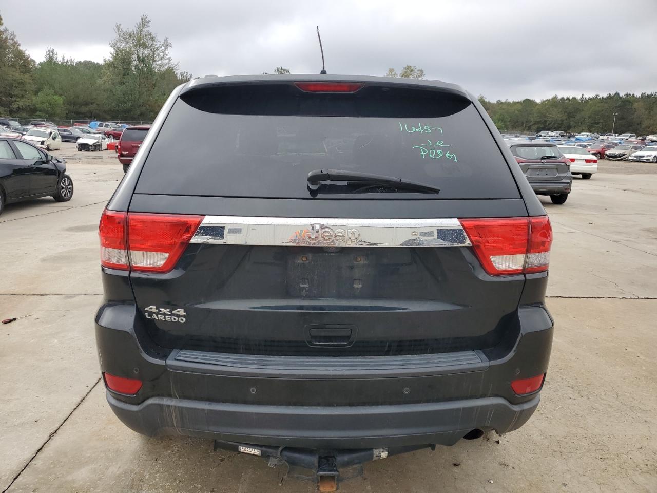 2013 Jeep Grand Cherokee VIN 1C4RJFAG5DC574410 Copart auction photo, front end damage thumbnail 6
