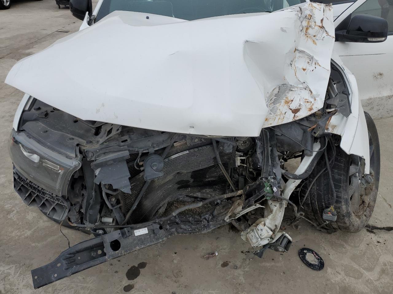 2018 Dodge Durango VIN 1C4RDJDG9JC116614 Copart auction photo, front end / rear end damage thumbnail 11