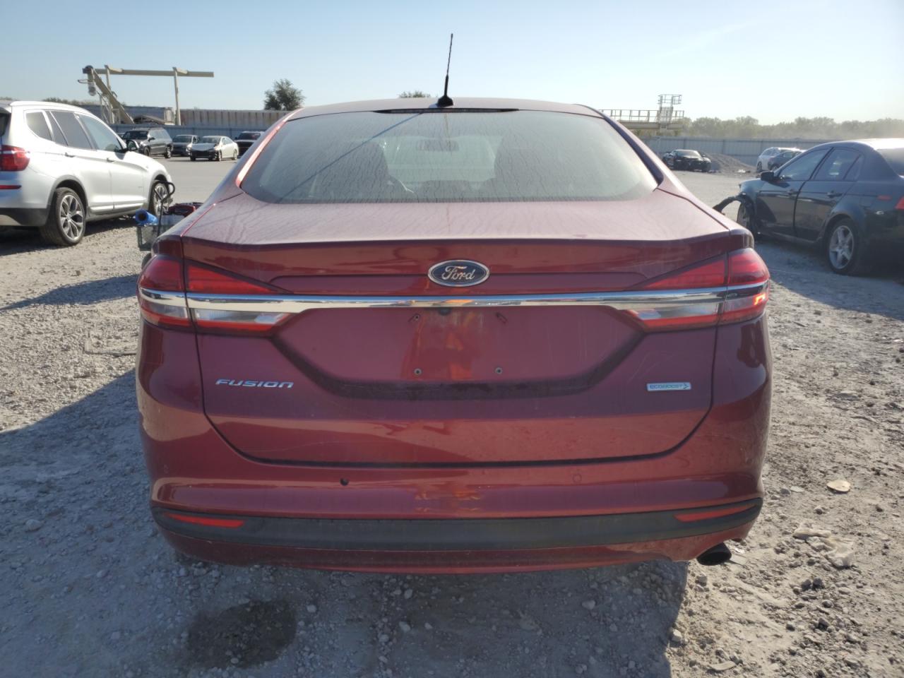 2018 Ford Fusion VIN 3FA6P0HD0JR186501 Copart auction photo, vandalism / minor dent/scratches damage thumbnail 6