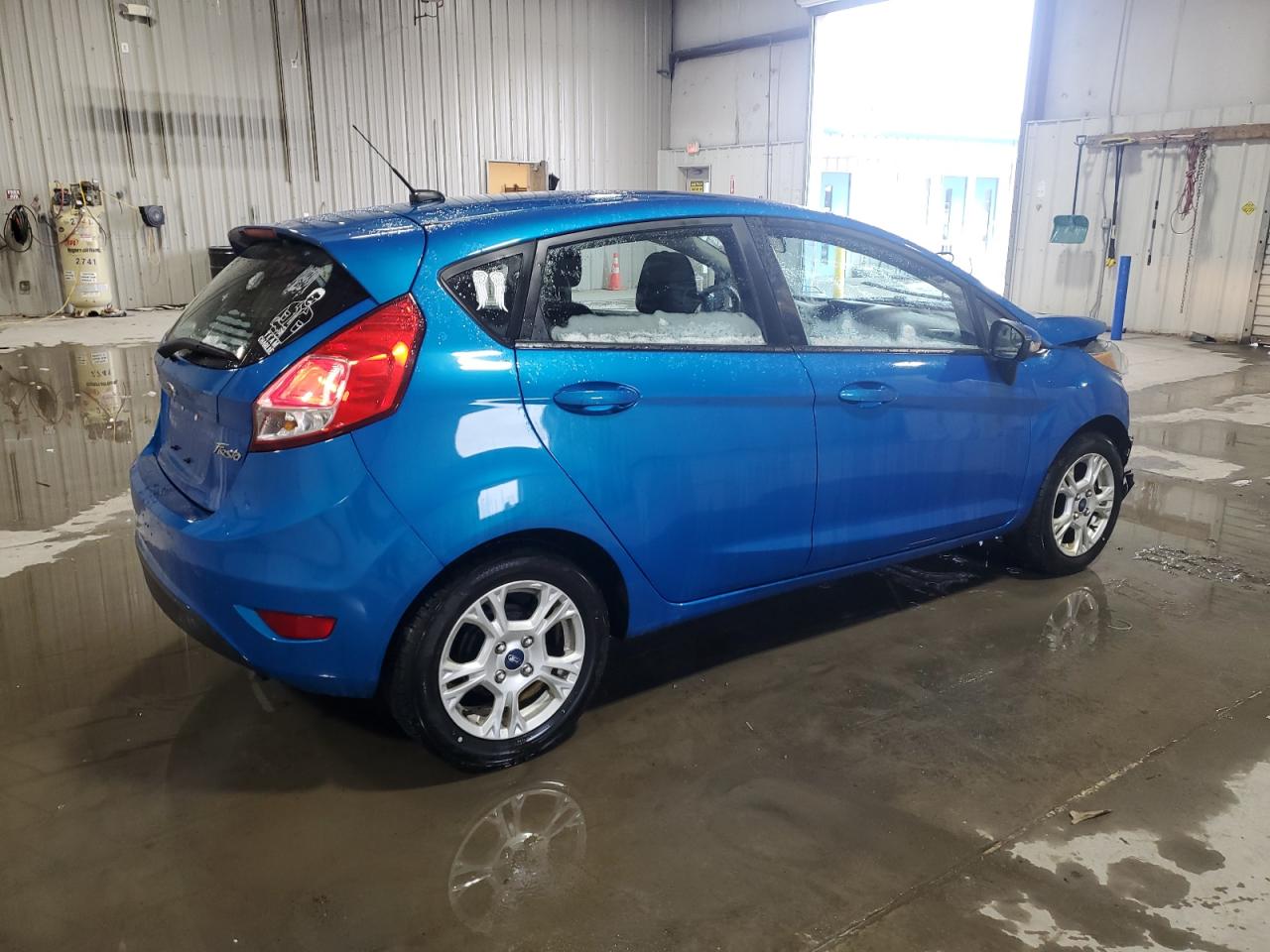 2016 Ford Fiesta VIN 3FADP4EJ5GM148194 Copart auction photo, front end damage thumbnail 3