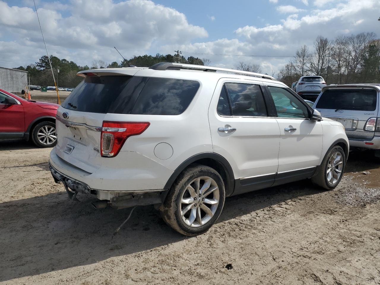 2014 Ford Explorer VIN 1FM5K7F81EGA31029 Copart auction photo, rear end damage thumbnail 3