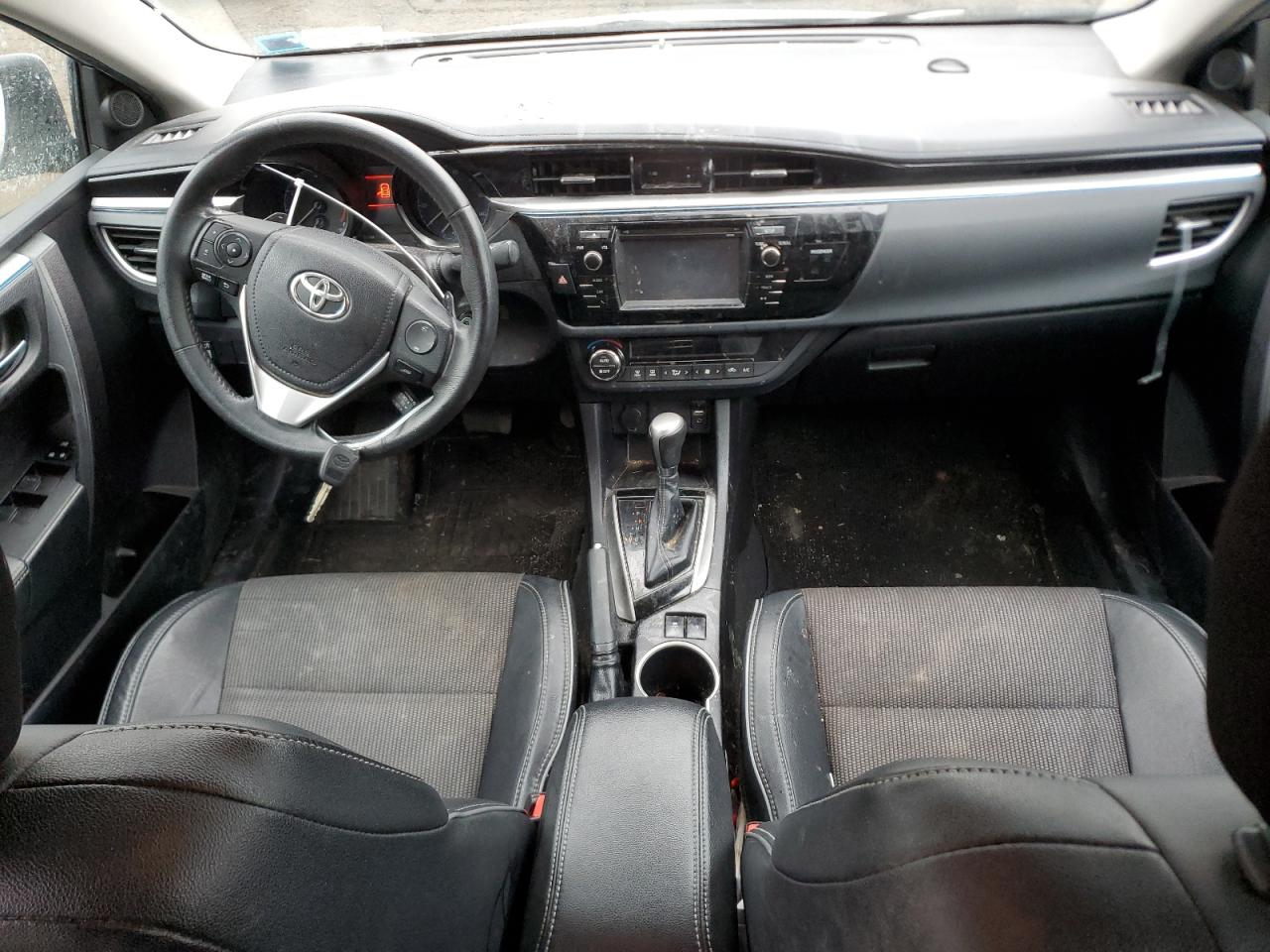 2015 Toyota Corolla VIN 2T1BURHE5FC308488 Copart auction photo, rear end / side damage thumbnail 8