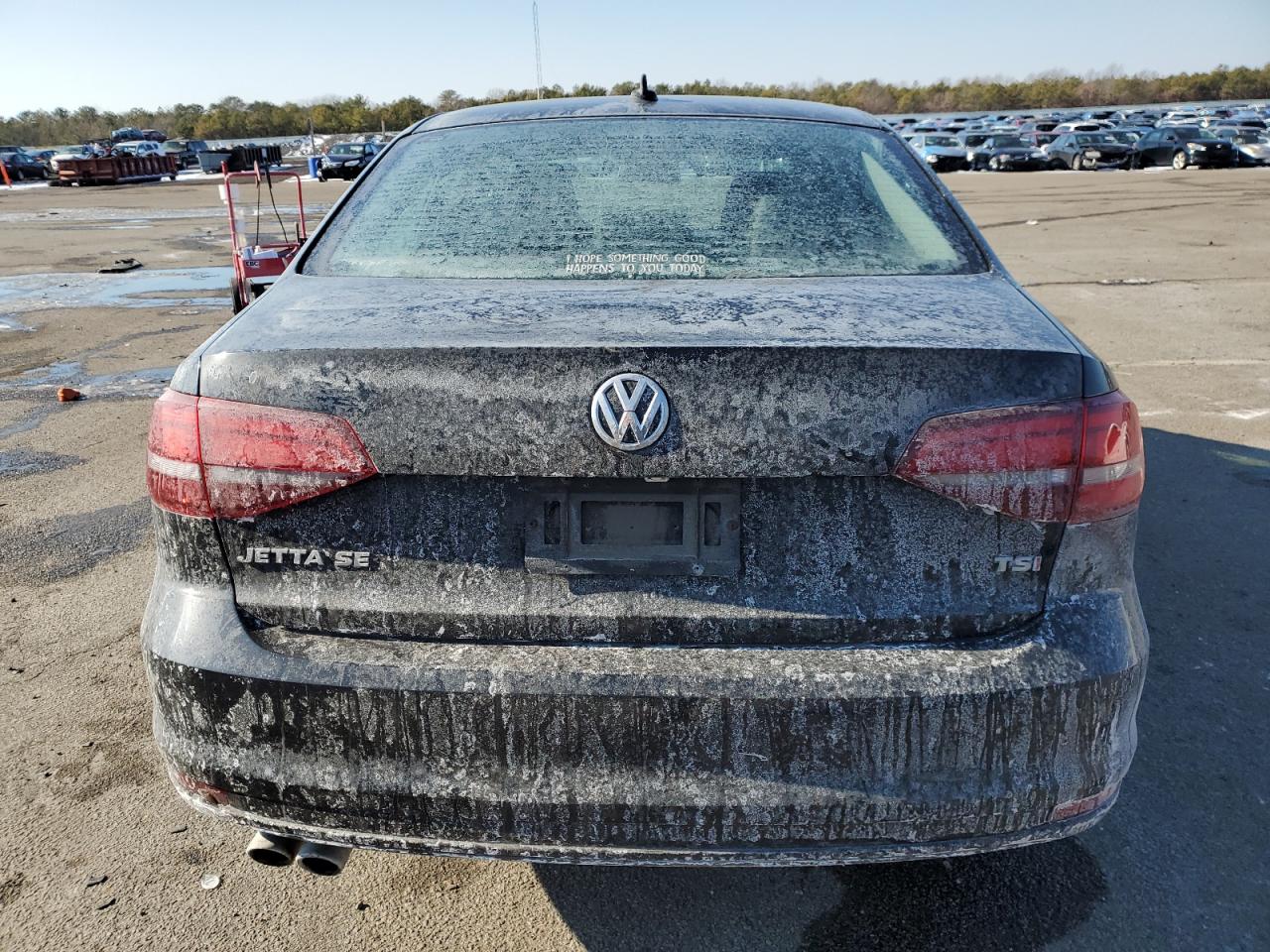 2017 Volkswagen Jetta VIN 3VWDB7AJ3HM392778 Copart auction photo, side / front end damage thumbnail 6
