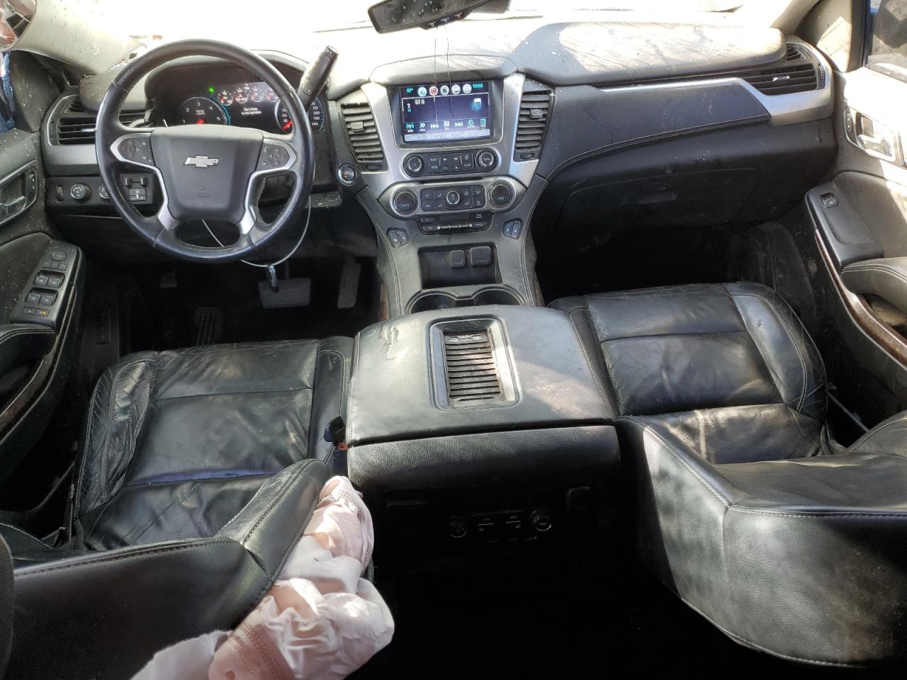 2017 Chevrolet Suburban VIN 1GNSKHKC2HR345683 Copart auction photo, all over damage thumbnail 8