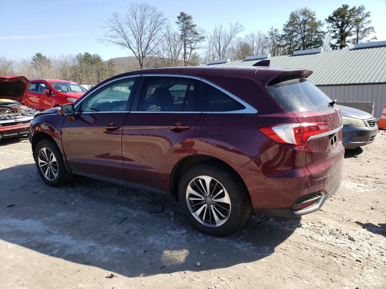 2018 Acura RDX VIN 5J8TB4H70JL007113 Copart auction photo, front end / minor dent/scratches damage thumbnail 2