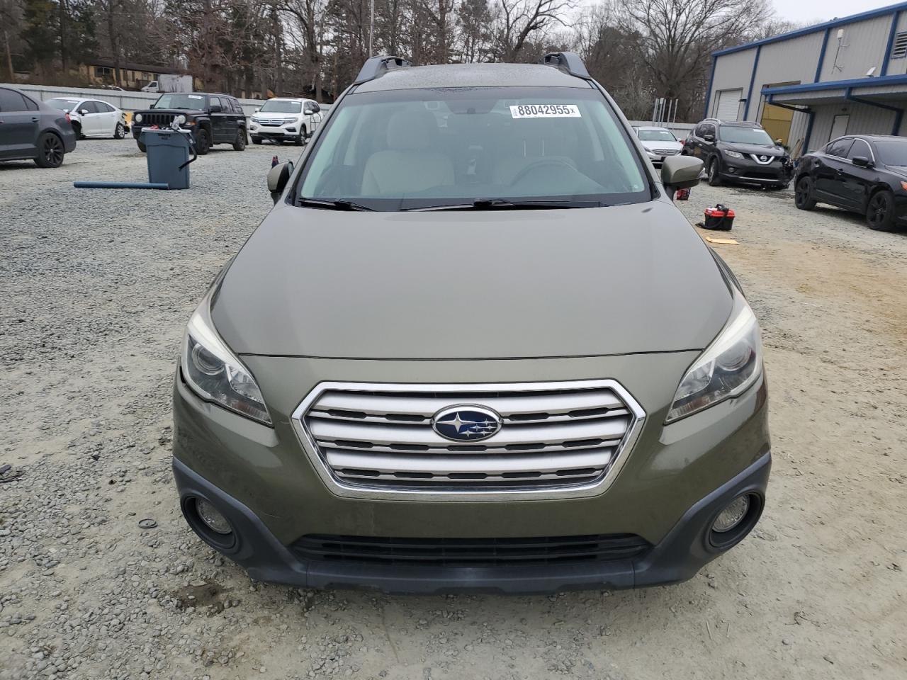 2016 Subaru Outback VIN 4S4BSAFC3G3346784 Copart auction photo, all over damage thumbnail 5