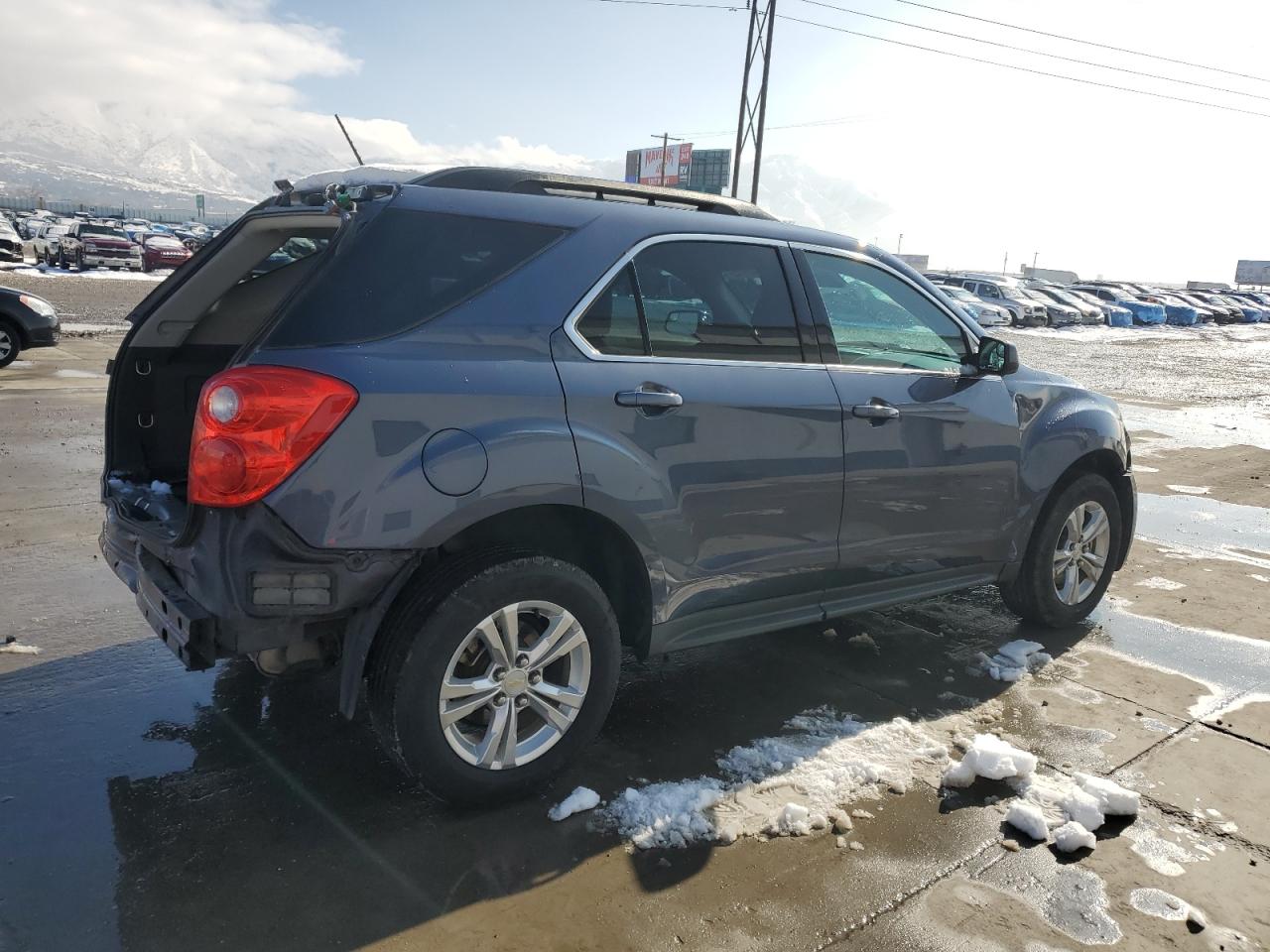 2014 Chevrolet Equinox VIN 2GNFLFEK3E6314875 Copart auction photo, rear end / front end damage thumbnail 3