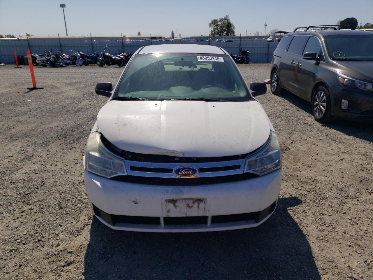 2008 Ford Focus VIN 1FAHP34N68W155009 Copart auction photo, rear end / front end damage thumbnail 5