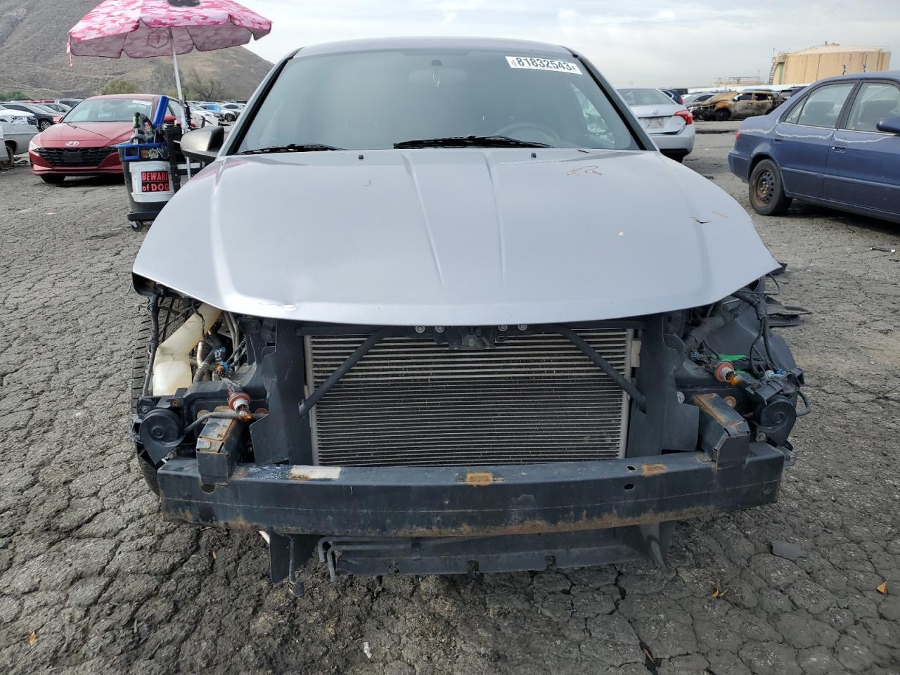 2013 Dodge Avenger VIN 1C3CDZAB7DN649216 Copart auction photo, front end damage thumbnail 5