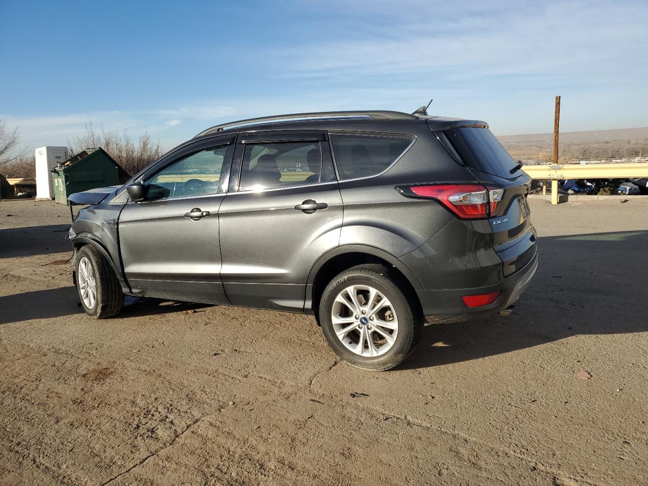 2018 Ford Escape VIN 1FMCU0GD8JUD29660 Copart auction photo, front end damage thumbnail 2