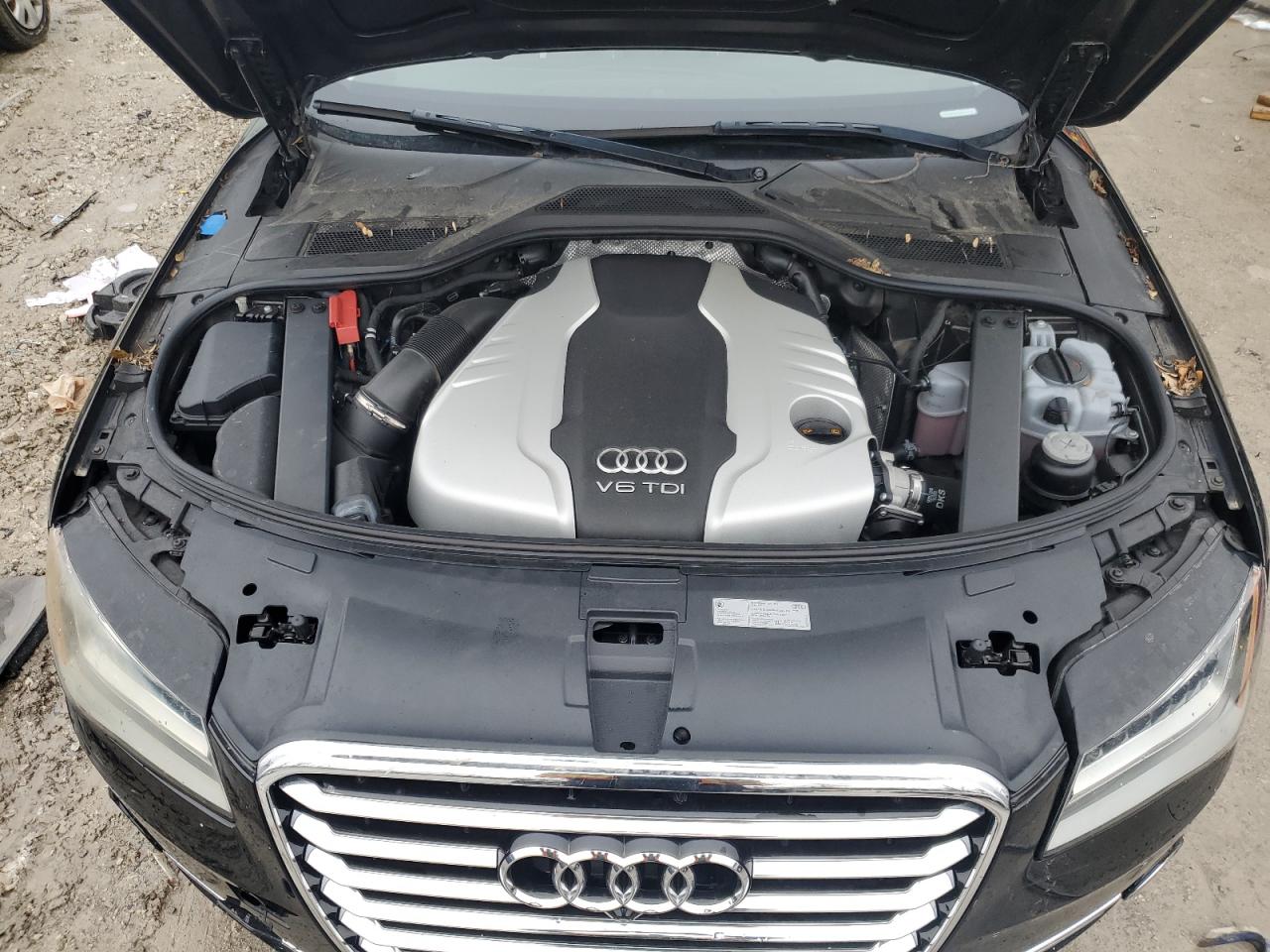 2014 Audi A8 VIN WAURMAFD3EN001307 Copart auction photo, minor dent/scratches damage thumbnail 11